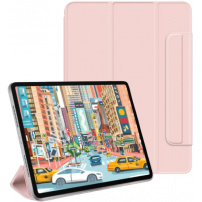 Magnetické puzdro so zapínaním na magnet na iPad Pro 11" (2024/2025) - ružové