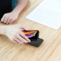 ROCK magnetický kryt s bezdrôtovou powerbankou 5000 mAh pre iPhone XS – čierna