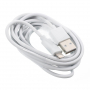 OPSO Synchronizačný a nabíjací MFi certifikovaný lightning kábel pre Apple iPhone / iPad / iPod - biely - 2m