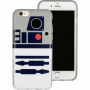 Tribe Star Wars R2D2 tenké puzdro pre iPhone SE (2020/2022) / 8 / 7 – modrá