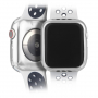 Dux Ducis ochranné púzdro pre Apple Watch 44mm - strieborné