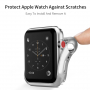 Dux Ducis ochranné púzdro pre Apple Watch 44mm - strieborné