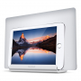 BESTAND 2v1 vertikálny stojanček pre MacBook a iPad – strieborná