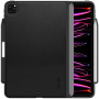 Spigen Thin Fit Pro kryt s výrezom na uchytenie klávesnice pre iPad Pro 11" (2018-2022) - čierny