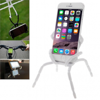 Univerzálny stojan / držiak "pavúk" pre iPhone / iPod - biely