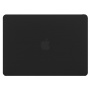 Matný transparentný kryt pre MacBook Air 15" (A2941 / A3114) - čierny