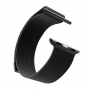 Kovový remienok milánsky ťah pre Apple Watch Ultra 49mm / 46mm / 45mm / 44mm / 42mm - čierný