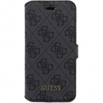 Guess 4G Book puzdro pre iPhone 7 / 8 – sivá