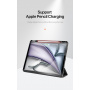 DUX DUCIS Domo puzdro s priestorom na Apple Pencil a funkciou uspania na iPad Air 13" (2024-2026) - tmavomodré