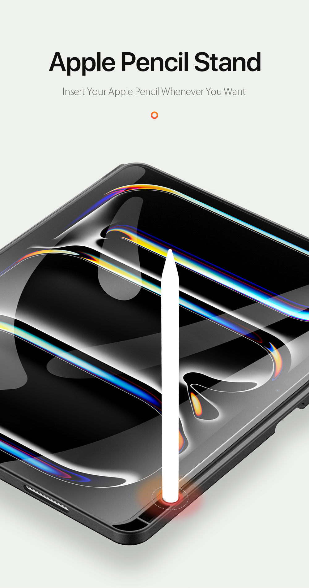 DUX DUCIS Domo puzdro s priestorom na Apple Pencil a funkciou uspania na iPad Pro 13