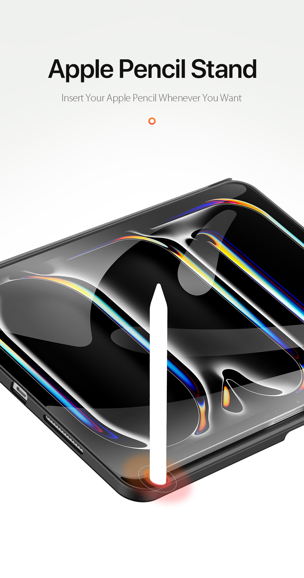 DUX DUCIS Domo puzdro s priestorom na Apple Pencil a funkciou uspania na iPad Pro 11