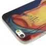 Ochranný kryt / obal s priehladným obvodovým rámečkom pre Apple iPhone 6S / 6 - sexy dievča - wonderful