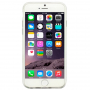 Ochranný kryt / obal s priehladným obvodovým rámečkom pre Apple iPhone 6S / 6 - sexy dievča s čiernymi vlasmi
