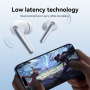 JOYROOM JR-FN2 bezdrôtové Bluetooth slúchadlá - biela