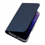 DUX DUCIS Skin Pre flipové puzdro pre iPhone 16 Pro Max - tmavo modré