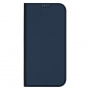 DUX DUCIS Skin Pre flipové puzdro pre iPhone 16 Pro Max - tmavo modré