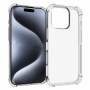 Transparentný kryt so zosilnenými rohmi pre iPhone 16 Pro - číry