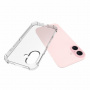 Transparentný kryt so zosilnenými rohmi pre iPhone 16 - číry