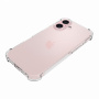Transparentný kryt so zosilnenými rohmi pre iPhone 16 - číry