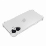 Transparentný kryt so zosilnenými rohmi pre iPhone 16 Plus - číry