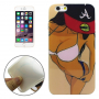 Ochranný kryt / obal s priehladným obvodovým rámečkom pre Apple iPhone 6S / 6 - sexy dievča so šiltovkou