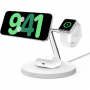 Belkin BOOST CHARGE™ PRO MagSafe 3v1 (Qi2) nabíjacia stanica pre iPhone / Apple Watch / AirPods - biela