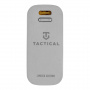 Tactical EDC Brick powerbanka z nehrdzavejúcej ocele s portami USB-C / USB-A - 9 600 mAh - strieborná