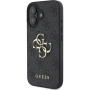 Guess 4G Metal Logo kryt pre iPhone 16 Plus - sivý