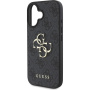 Guess 4G Metal Logo kryt pre iPhone 16 Plus - sivý