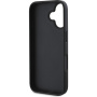 Guess 4G Metal Logo kryt pre iPhone 16 Plus - sivý