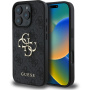 Guess 4G Metal Logo kryt pre iPhone 16 Pro Max - šedý