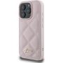 Guess Quilted kryt pre iPhone 16 Pro - ružový