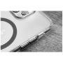 FIXED MagPurity transparentný kryt s čiernym MagSafe pre iPhone 16 Plus - číry
