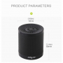 Bezdrôtový Bluethoot stereo reproduktor s 2000mAh batériou a slotom pre 32GB pameťovú kartu - sivý
