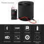Bezdrôtový Bluethoot stereo reproduktor s 2000mAh batériou a slotom pre 32GB pameťovú kartu - sivý