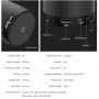 Bezdrôtový Bluethoot stereo reproduktor s 2000mAh batériou a slotom pre 32GB pameťovú kartu - sivý