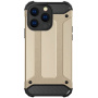 Super odolný "Armor" kryt pre iPhone 16 Pro - zlatý