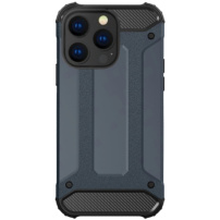 Super odolný "Armor" kryt pre iPhone 16 Pro - tmavo modrý