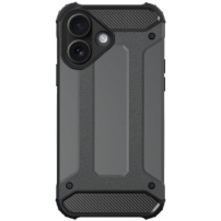 Super odolný "Armor" kryt pre iPhone 16 - tmavo šedý