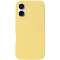 Silikónový kryt pre iPhone 16 - žltý
