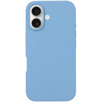 Silikónový kryt pre iPhone 16 - modrý