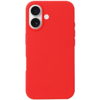 Silikónový kryt pre iPhone 16 Plus - červený