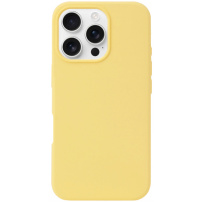 Silikónový kryt pre iPhone 16 Pro Max - žltý