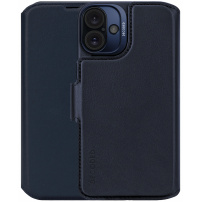 Decoded Detachable Wallet 2v1 odnímateľné flipové puzdro pre iPhone 16 - tmavo modré
