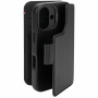 Decoded Detachable Wallet 2v1 odnímateľné flipové púzdro pre iPhone 16 Plus - čierne