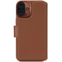 Decoded Detachable Wallet 2v1 odnímateľné flipové puzdro pre iPhone 16 Plus - hnedé