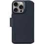 Decoded Detachable Wallet 2v1 odnímateľné flipové puzdro pre iPhone 16 Pro - tmavo modré