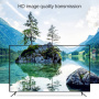 V83 5v1 redukcia - HDMI / VGA / 3,5 mm jack / USB-A na USB-C - čierna