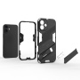 Odolný ochranný kryt so stojanom pre iPhone 16 Plus - oranžový