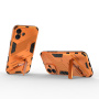 Odolný ochranný kryt so stojanom pre iPhone 16 Plus - oranžový